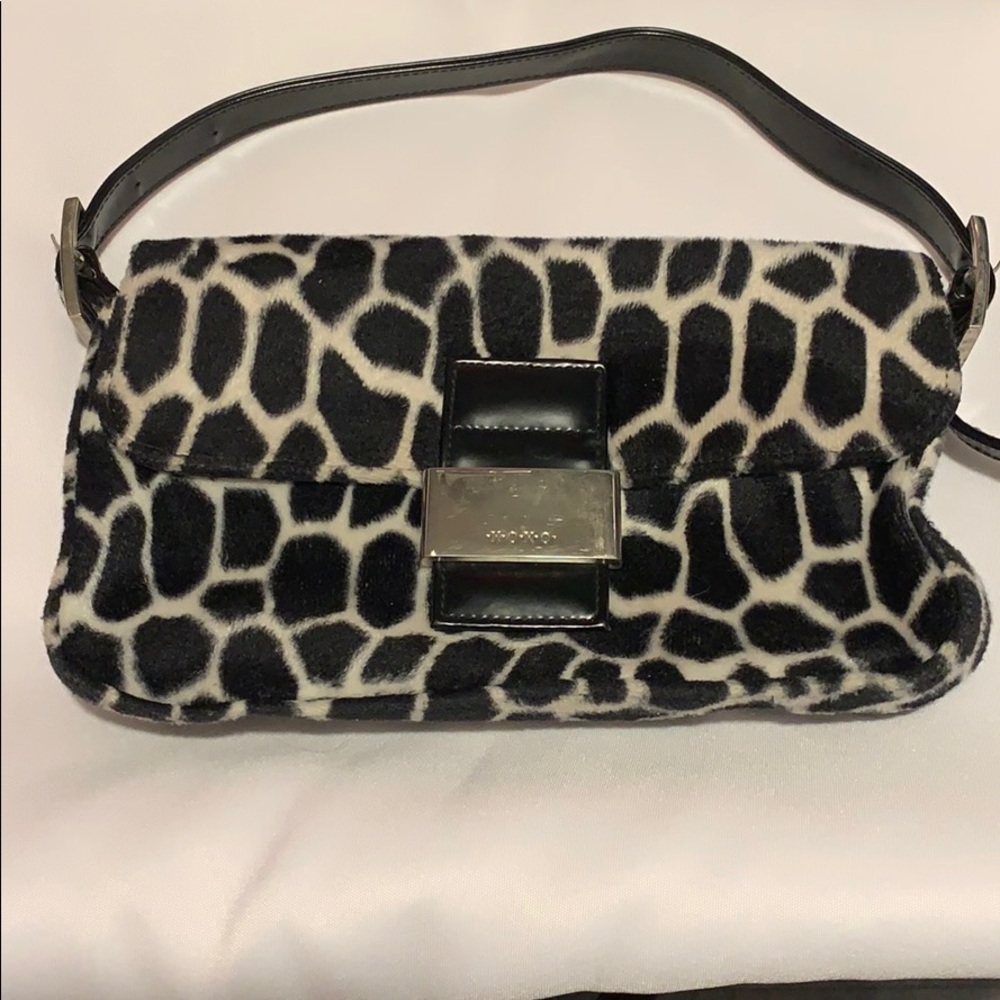 XOXO Black and White purse